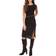 Michael Kors Women's Astor Studded Side-Slit Midi Dress - Black