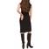 Michael Kors Women's Astor Studded Side-Slit Midi Dress - Black