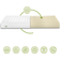 Kaufland Orthopaedic White Polyether Matress 90x200cm