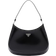 Prada Cleo Brushed Leather Shoulder Bag - Black