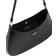 Prada Cleo Brushed Leather Shoulder Bag - Black