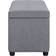 vidaXL 281317 Light Grey Förvaringsbänk 116x43cm