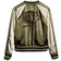 Superdry Women's Embroidered Suikajan Bomber Jacket - Olive Night