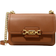 Michael Kors Heather Large Leather Shoulder Bag - Luggage