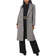 Dorothy Perkins Petite Herringbone Wool Smart Coat - Charcoal