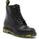 Dr. Martens 1460 Marbled Sole Smooth Leather Lace Up Boots - Black