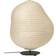 ferm LIVING Kurbis Low Natural/Black Bodenlampe 63.3cm