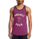 Under Armour Men's Project Rock Mesh Badge Of Honor Tank Top - Purple Gemini/White