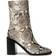 Franco Sarto Stevie Mid Shaft - Grey Snake Print