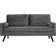 Mercury Row Brumback Gray Sofa 69.7" 3 Seater