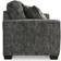 Signature Design by Ashley GNT24510 Grey/Black Sofa 90" 3 Seater