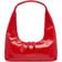 Marge Sherwood Hobo Shoulder Bag - Apple Red Crinkle