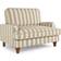 Dunelm Beatrice Woven Stripe Honey Armchair 89cm