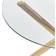 Beliani Modern Savoni Round Gold Matbord 90cm