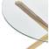 Beliani Modern Savoni Round Gold Spisebord 90cm