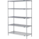 Nexel Nexelate Silver Shelving System 24x63"