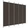 vidaXL 5-Panel Brown Rumdeler 249.9x199.9cm
