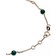 Bloomingdale's Chain Bracelet - Gold/Malachite/Diamonds