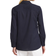 Chico's Embroidered Roll Tab Tunic - Classic Navy