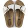 Birkenstock Madrid Big Buckle Birko-Flor Patent - Patent White