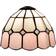 Viro Tiffany Pink/Black Pendant Lamp 20cm