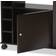 Baxton Studio Traditional Dark Brown Liquor Cabinet