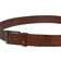 Tommy Hilfiger Leather Square Buckle Belt - Tan