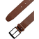 Tommy Hilfiger Leather Square Buckle Belt - Tan