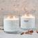 Meraki 628627-01 White Scented Candle