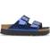 Birkenstock Arizona Flex Platform Birko-Flor Patent - Steel Dark Blue