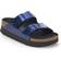 Birkenstock Arizona Flex Platform Birko-Flor Patent - Steel Dark Blue