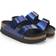 Birkenstock Arizona Flex Platform Birko-Flor Patent - Steel Dark Blue