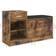 Brayden Studio Shoe Cabinet Smoked Oak Schuhregal 94.5x57cm