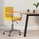 vidaXL 334798 Mustard Yellow Kontorsstol 86cm