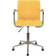 vidaXL 334798 Mustard Yellow Chaise de bureau 86cm