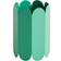 Hay Arcs Green Vas 18cm