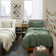 Coma Inducer Coma Inducer Oversized Queen Comforter Set - Four Leaf Clover Bedspread Green (248.9x22.9cm)