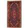 RugVista Hamadan Röd, Multifärgad 74x137cm