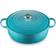 Le Creuset Caribbean Signature Cast Iron Round with lid 1.69 gal 12 "