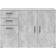 Moemax 2427019728 Grey Chest of Drawer 83x120cm