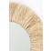 H&M Straw Frame Light Beige Wall Mirror 39cm