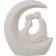 Alexandra House Living Decorative Moon White Prydnadsfigur 31cm