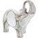 Alexandra House Living Elephant Silver Dekorationsfigur 18cm