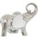 Alexandra House Living Elephant Silver Dekorationsfigur 18cm