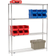 Nexel 4 Shelf Starter Chrome Shelving System 60x74"