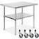 GRIDMANN NSF Stainless Steel Prep Silver Table