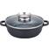 GSW Gourmet Granite med lock 2.4 L 24 cm