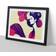 Marlow Home Co Beautiful Woman Black Framed Art 34x24cm