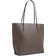 River Island Monogram Stripe Shopper Bag - Brown