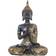 Alexandra House Living Buddha Brown/Golden Prydnadsfigur